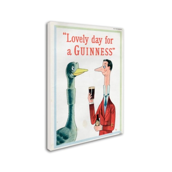 Guinness Brewery 'Lovely Day For A Guinness XIII' Canvas Art,18x24